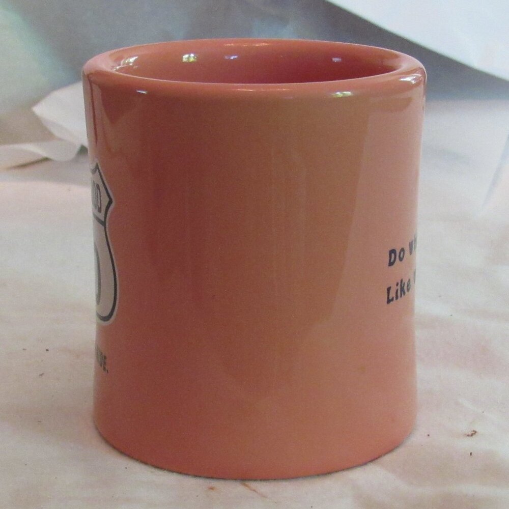Life is Good Peach Life is Good at 40 Mug Enjoy the Ride Excellent Condition - Picture 3 of 7